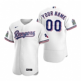 Texas Rangers Customized Nike White Stitched MLB Flex Base 2020 Home Jersey,baseball caps,new era cap wholesale,wholesale hats